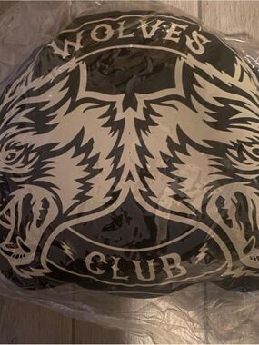 Darc Sport Black and White Wolves Club Decorative Pillow
